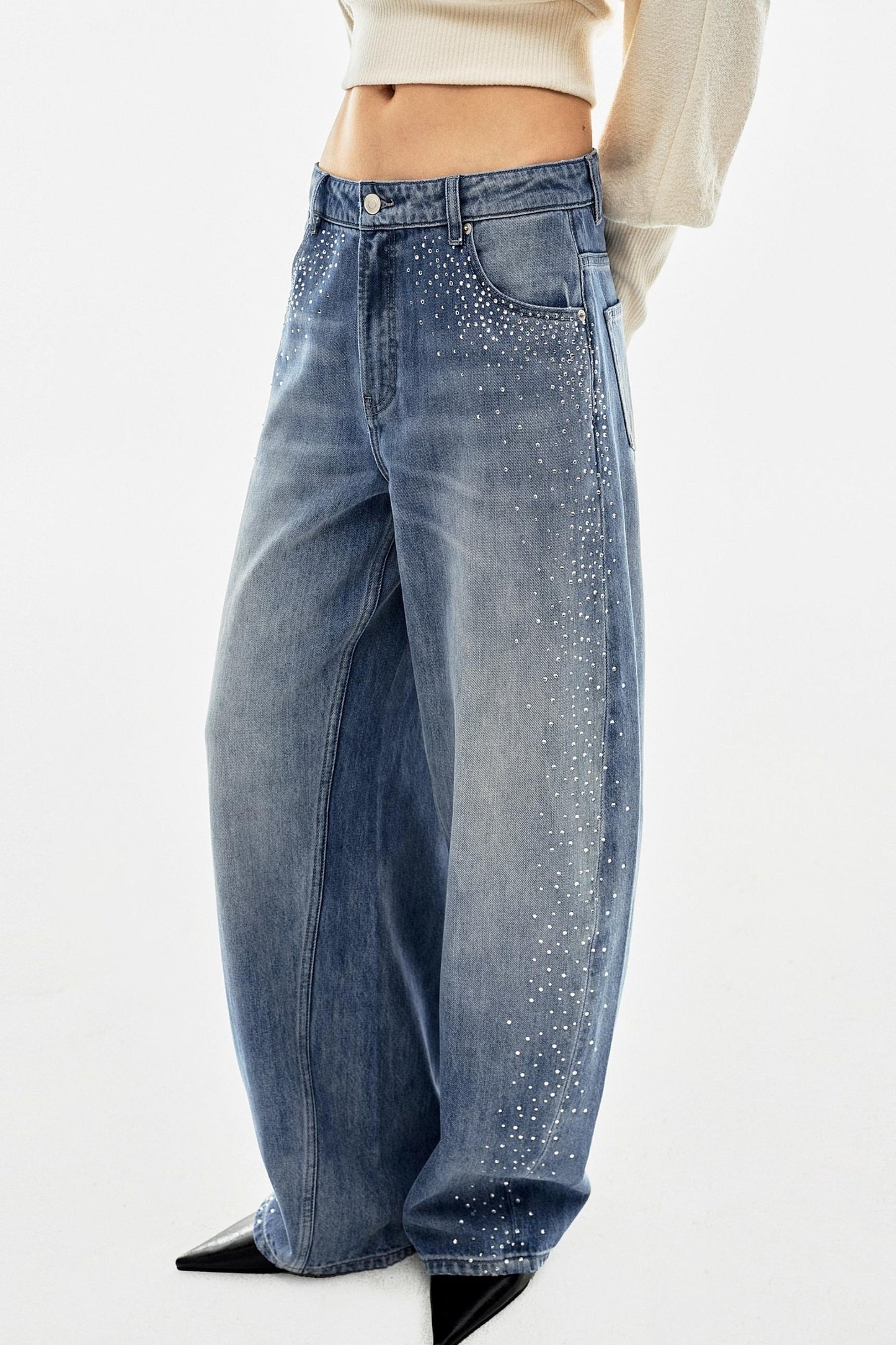 Sparkling Diamond Scimitar Pants