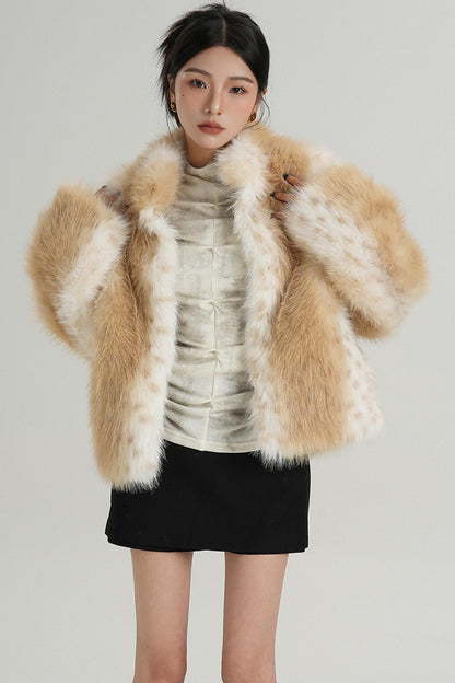 Eco-Friendly Wool Fur Jacket