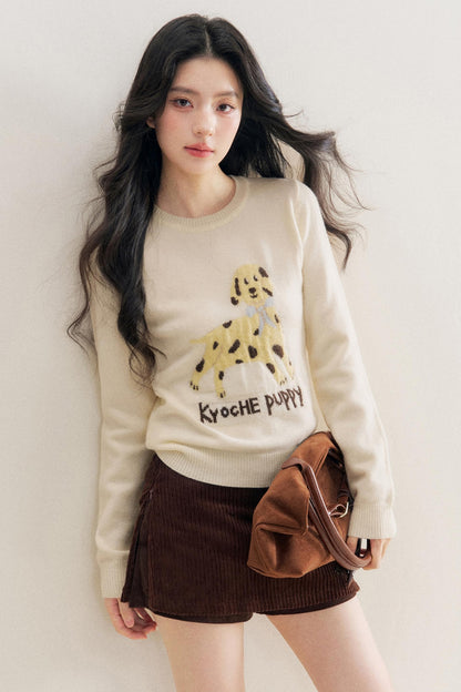 Luxury Corduroy A-Line Skirt