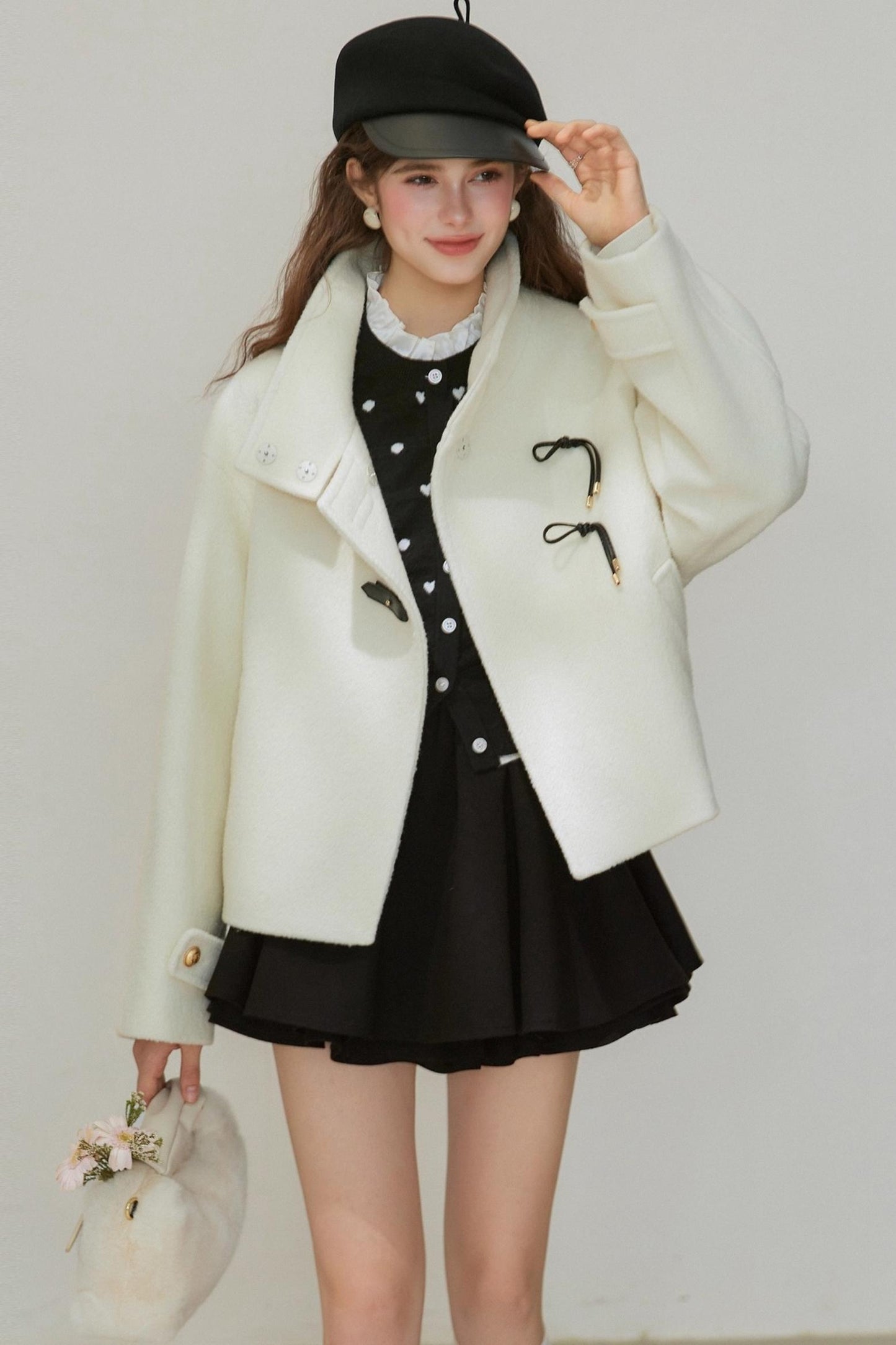 Winter Wool Cocoon Jacket