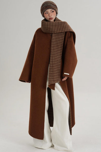 Classic Wool Tweed Coat