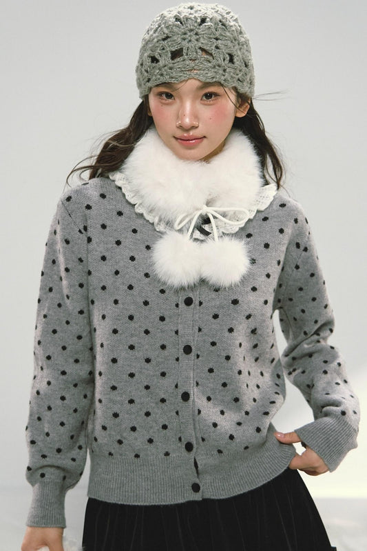 Snow-White Neck Warmer