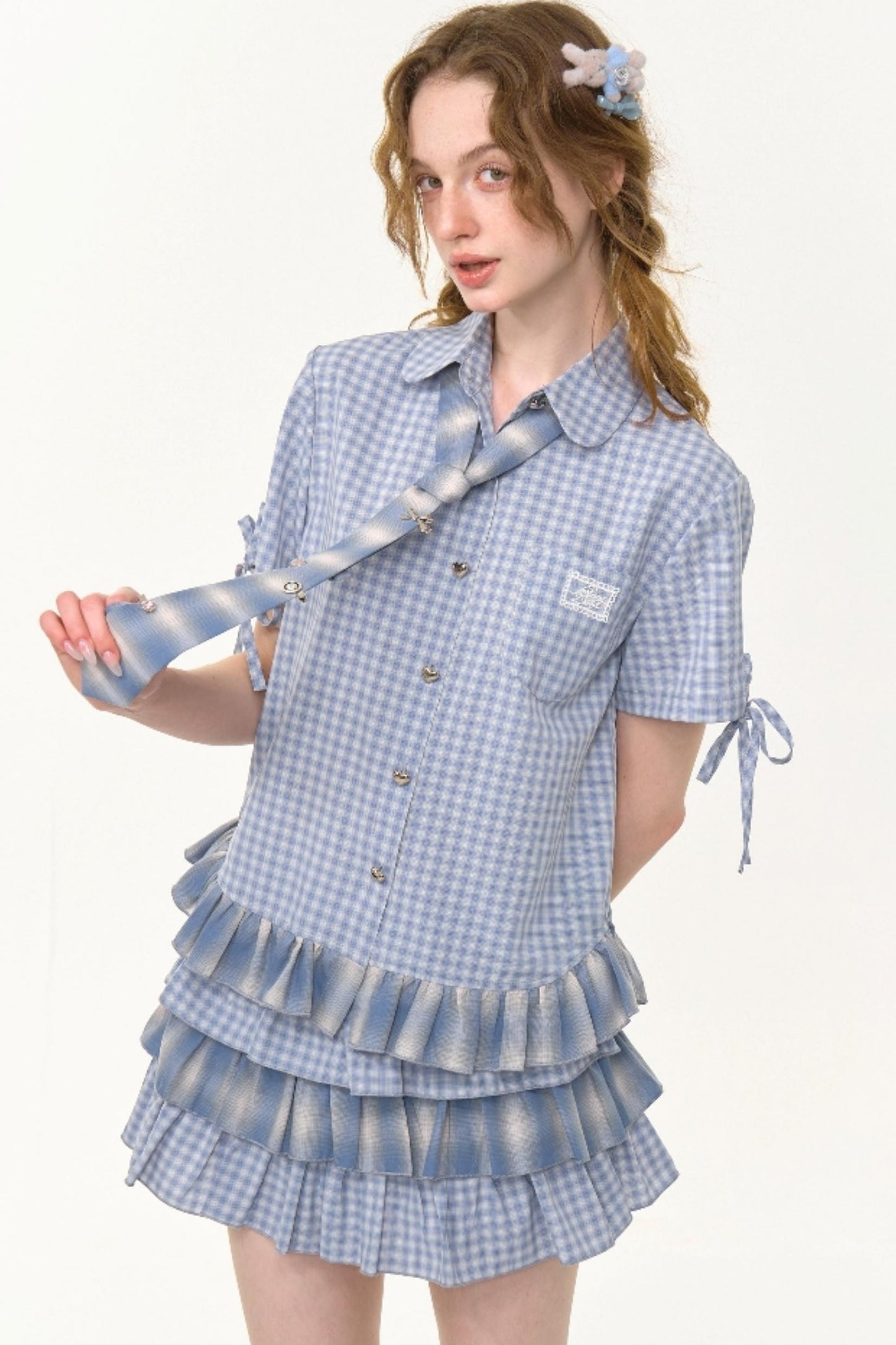 Summer Doll Collar Shirt