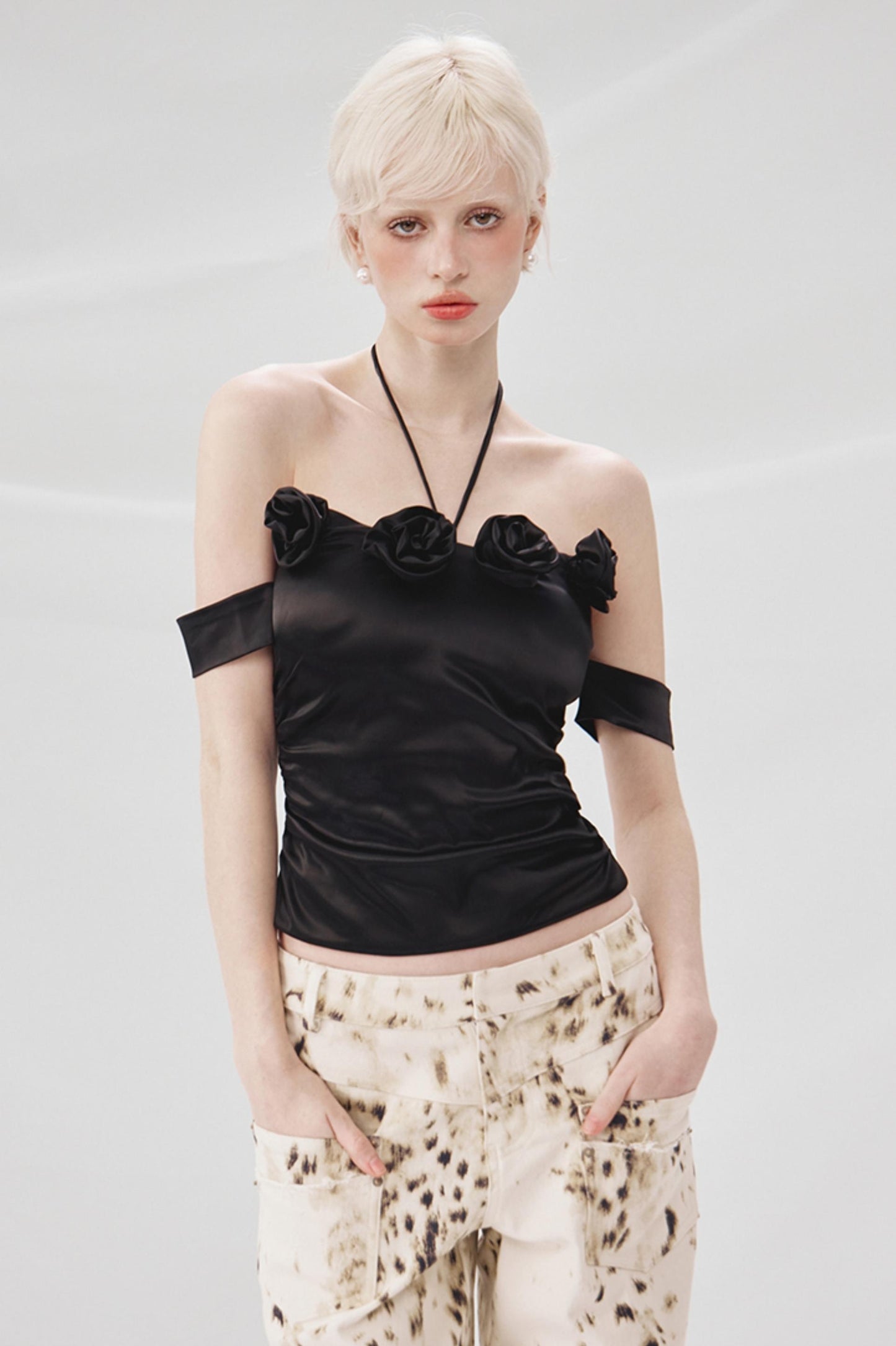 Floral Plunge Camisole