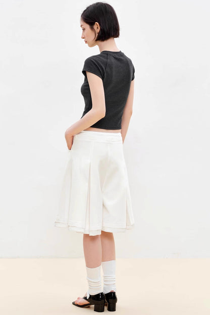 Summer Split Double Waist Pants