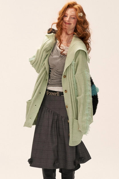 Slim Lace Sleeve T-Shirt