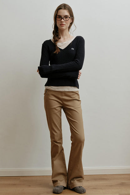 Slimming Bootcut Jeans Pants