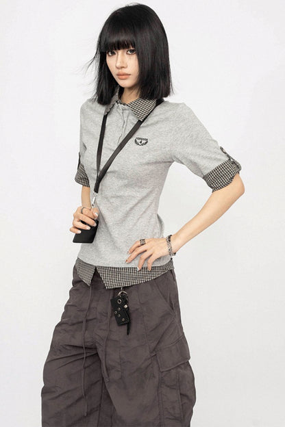 Vintage Collegiate Slim Polo Shirt