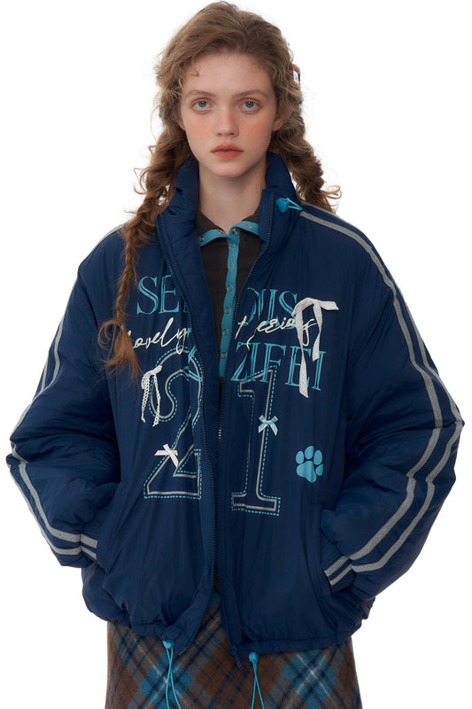 American Sports Style Cotton Jacket