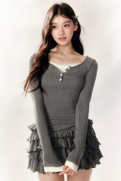 Sweetheart Ruffle Ballet Dress