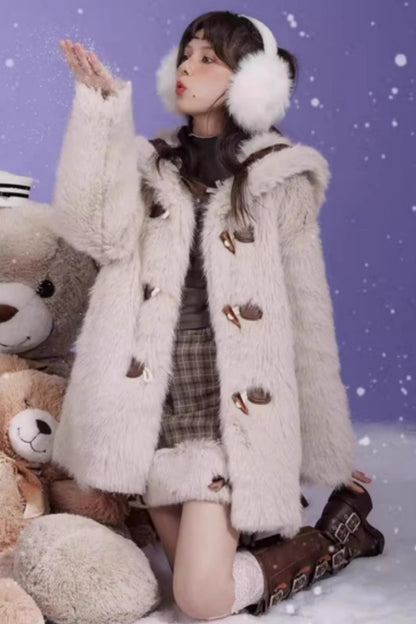 Little Bear Faux Fur Coat