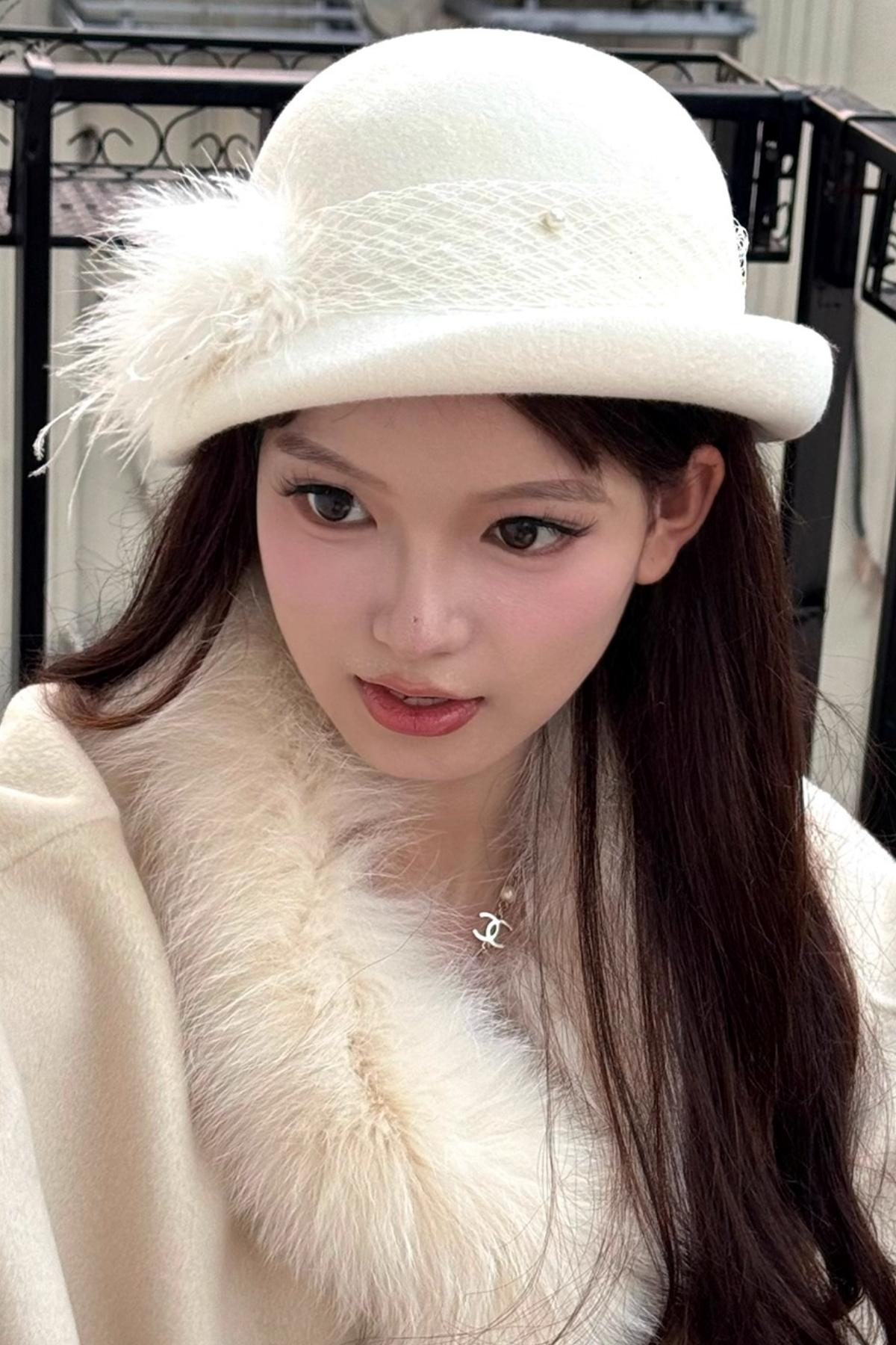 Feather Wool Felt Hat