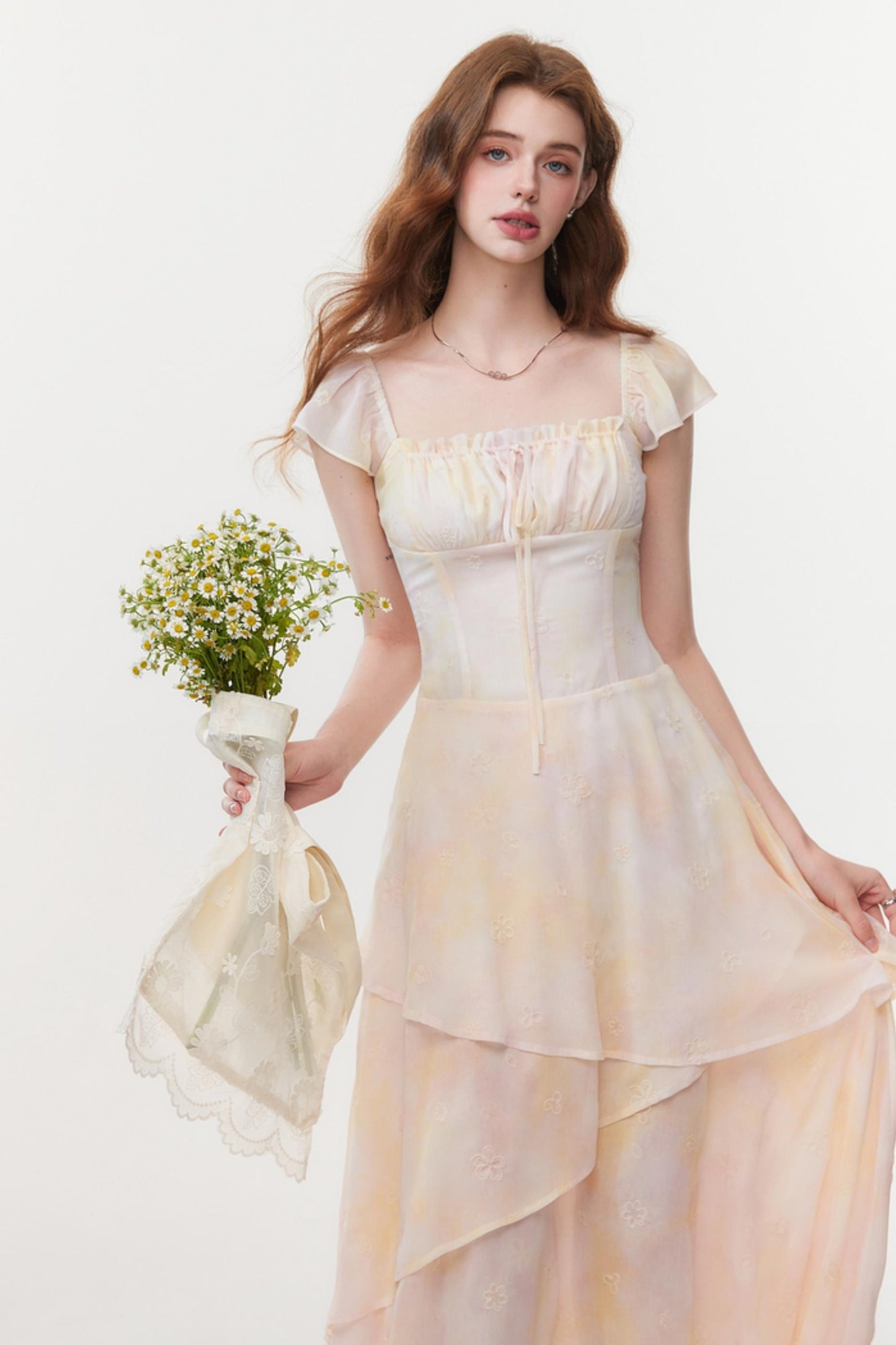 Summer Irregular Waist Skirt Dress