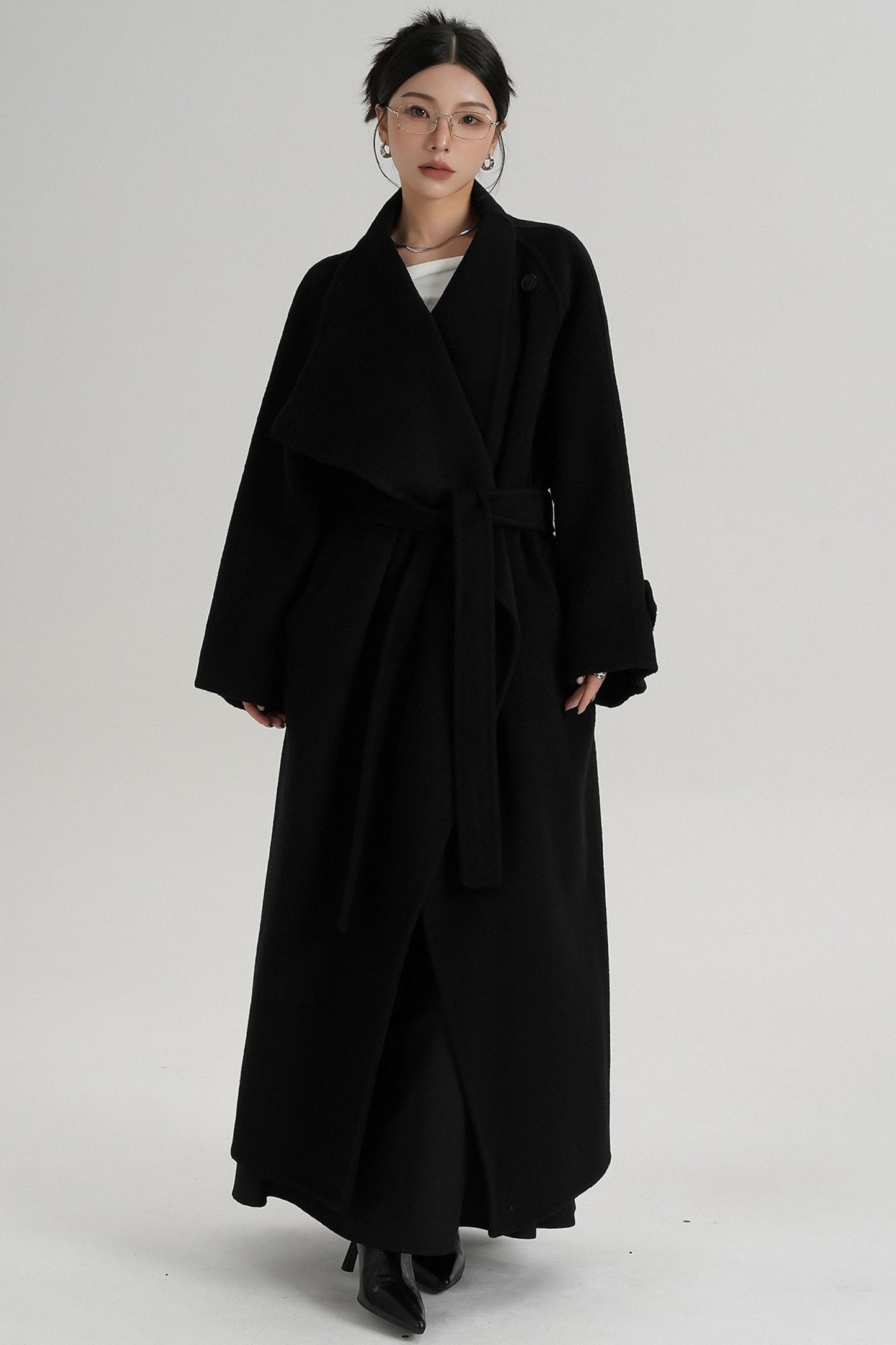 Luxurious Reversible Wool Coat