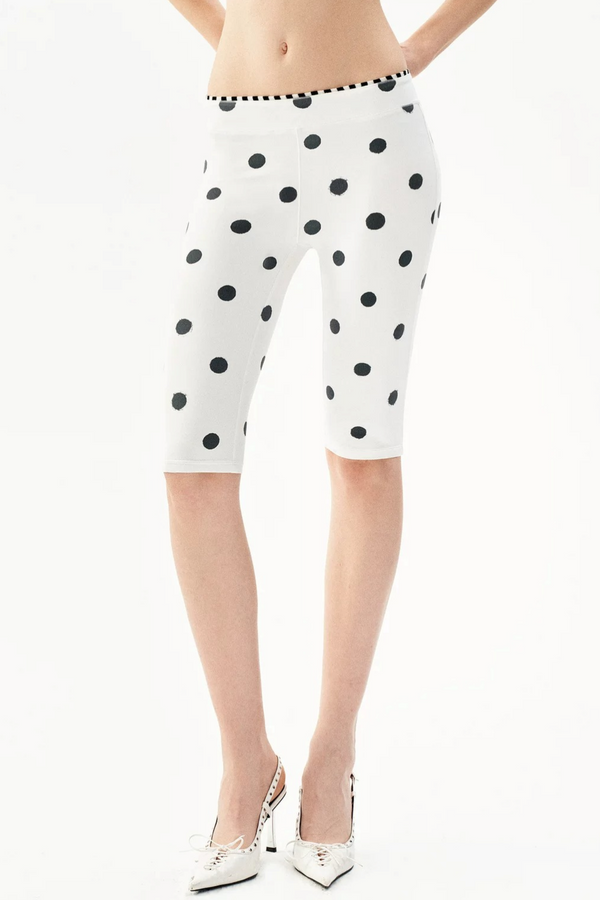 Black and White Polka Dot Pants