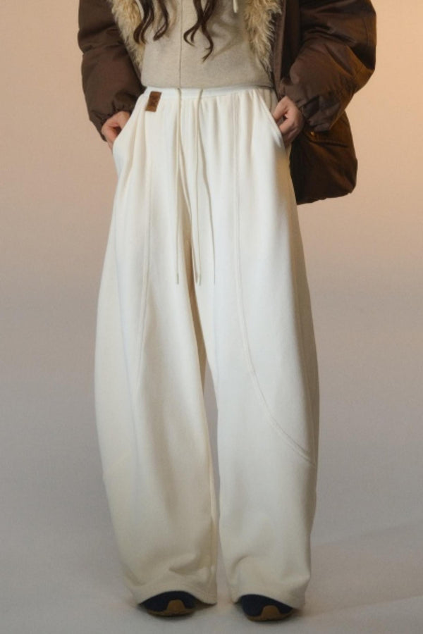 Fleece Scimitar Casual Pants