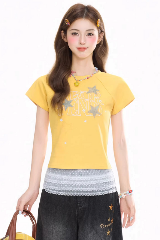 Dopamine Star Letter Top