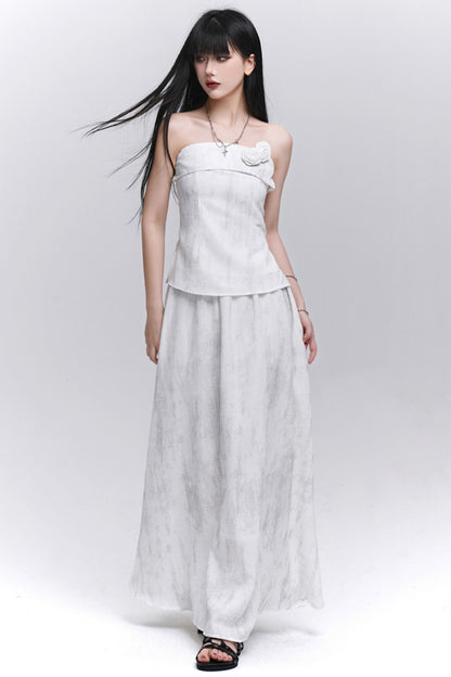 Artistic Summer Skirt Top Set-Up