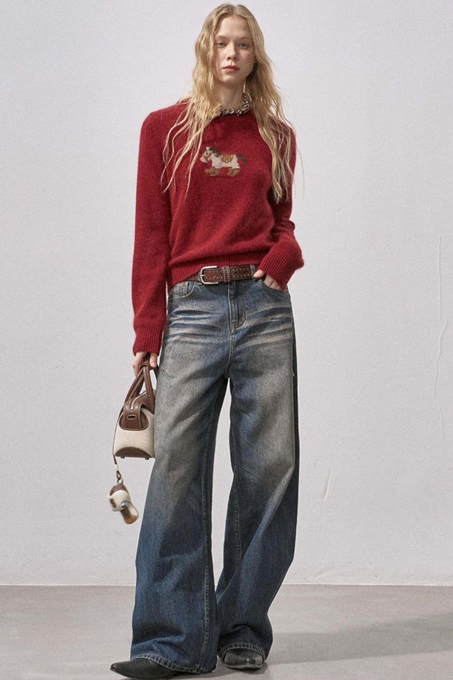 Seamless Whiskered Vintage Jeans