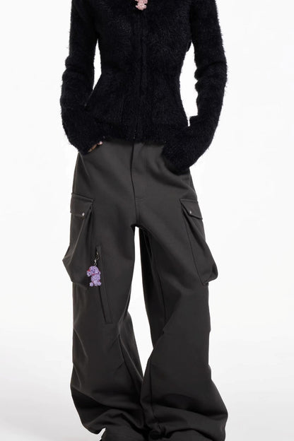 Cargo Wide-Leg Pants