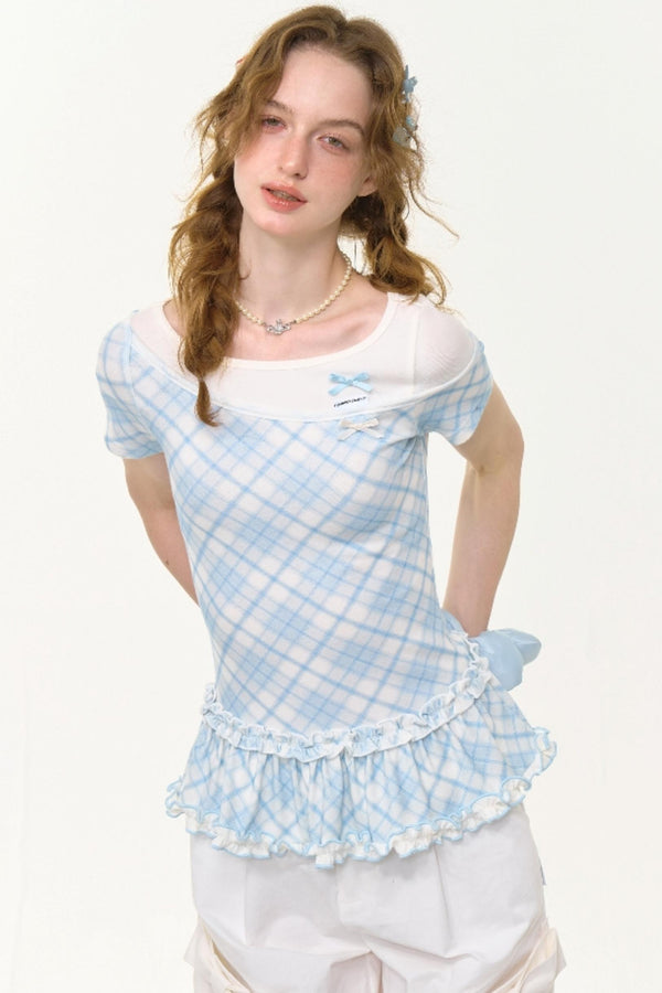 Summer Plaid T-Shirt