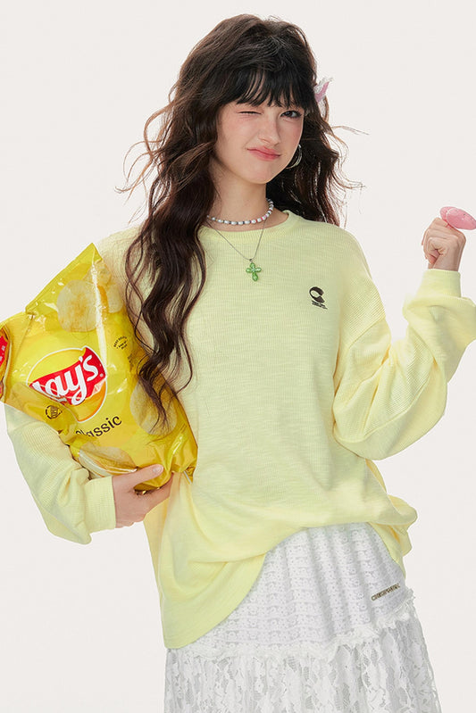 Soft Glutinous Long Sleeve T-Shirt