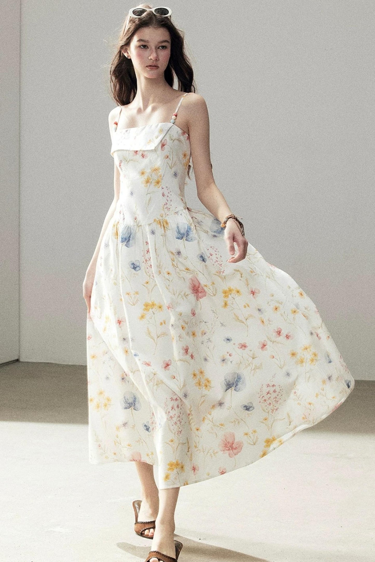 Unfinished Bloom Floral Dress