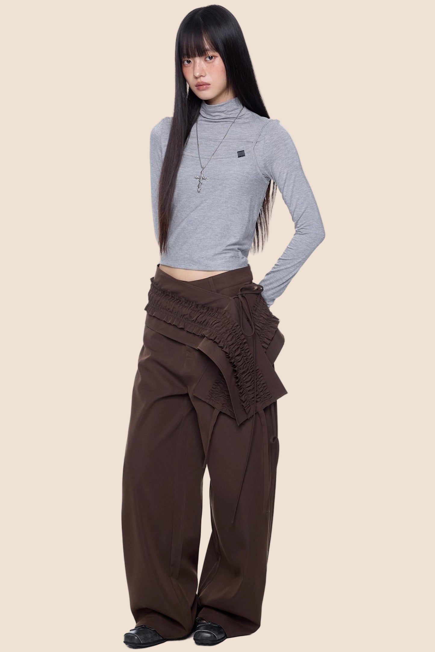 Simple High Rise Pants