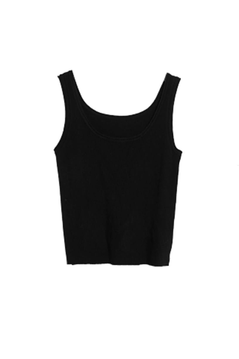 SRYS AME American Street Racer Vest Knitwear Slip Top Underneath Vielseitig Alle Jahreszeiten Neue Damenbekleidung