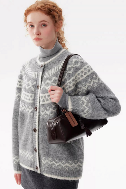 Fair Isle Jacquard Cardigan