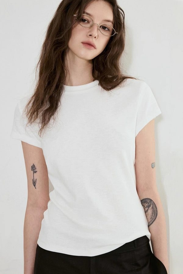 Macaroon Minimalist Tee