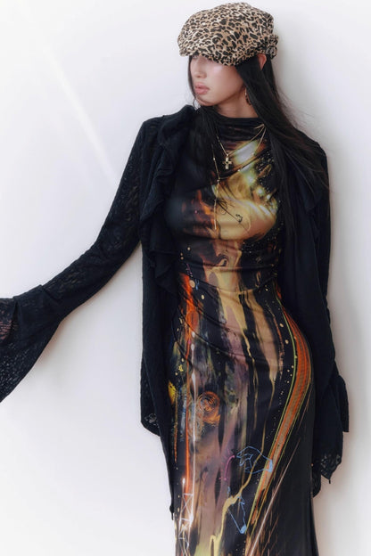 Blowing Knitted Cardigan