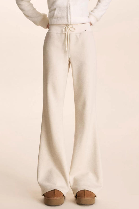 Cashmere Blend Flared Sweatpants