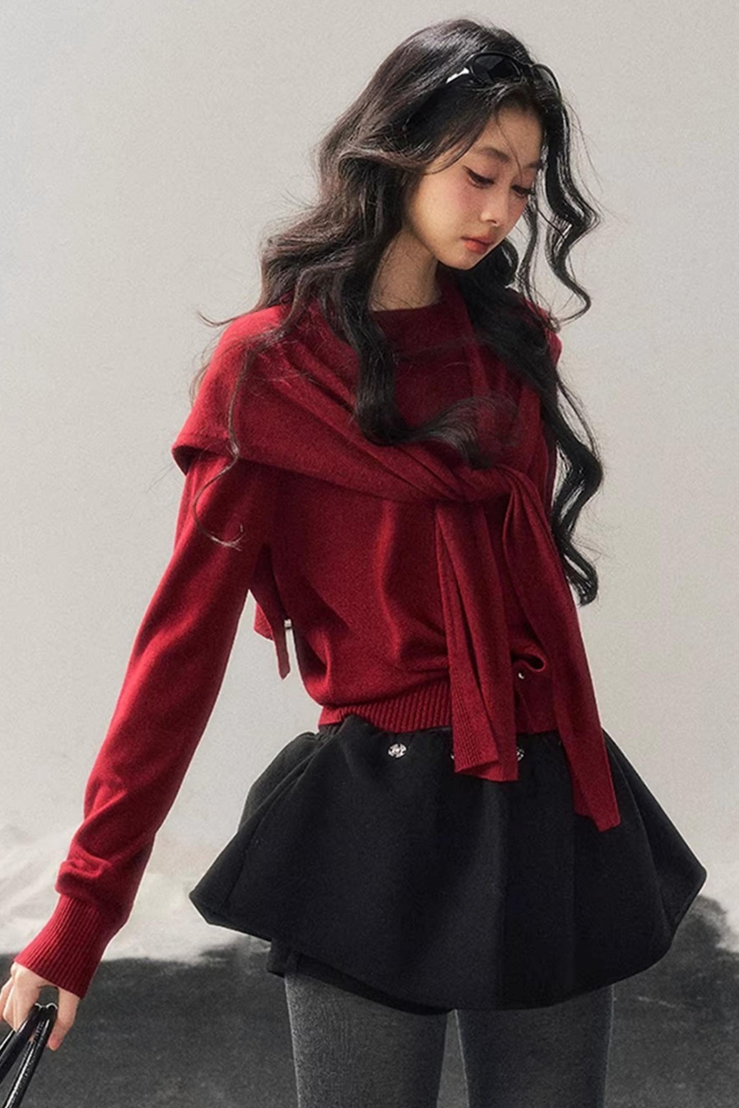 American College Sweater Set