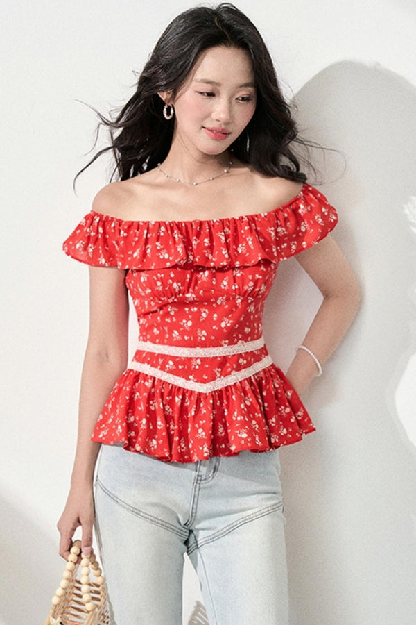 Vintage Rose Sleeveless Top