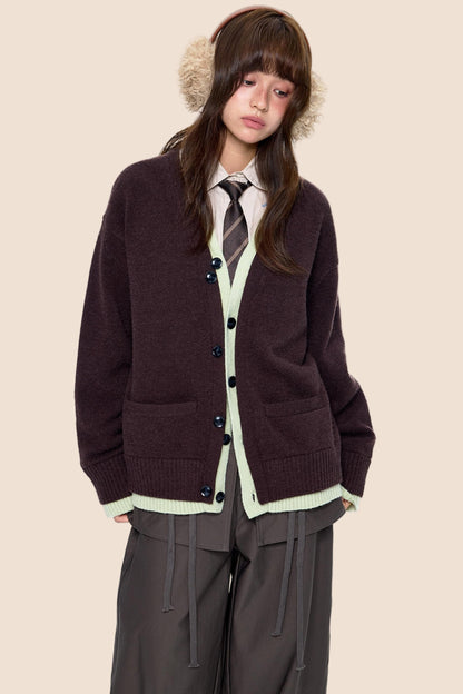 Vintage Knitted Cardigan