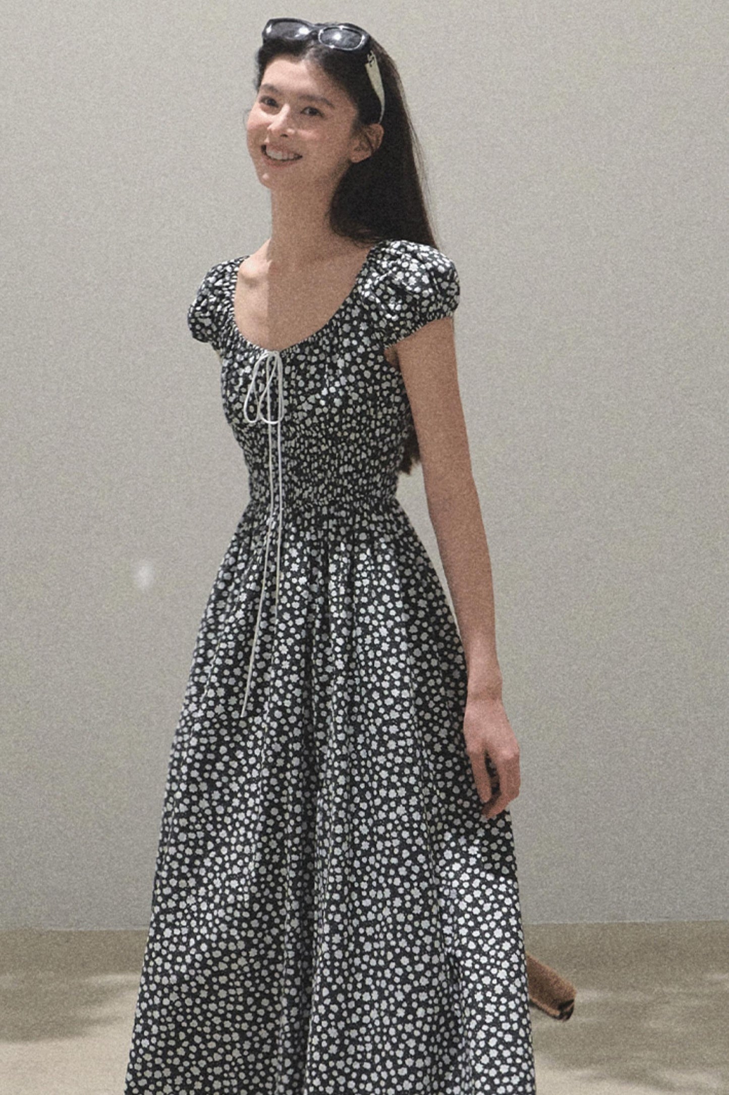 Blissful Tomato Leaf Dress