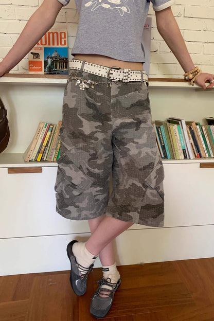 Retro Summer Cropped Pants