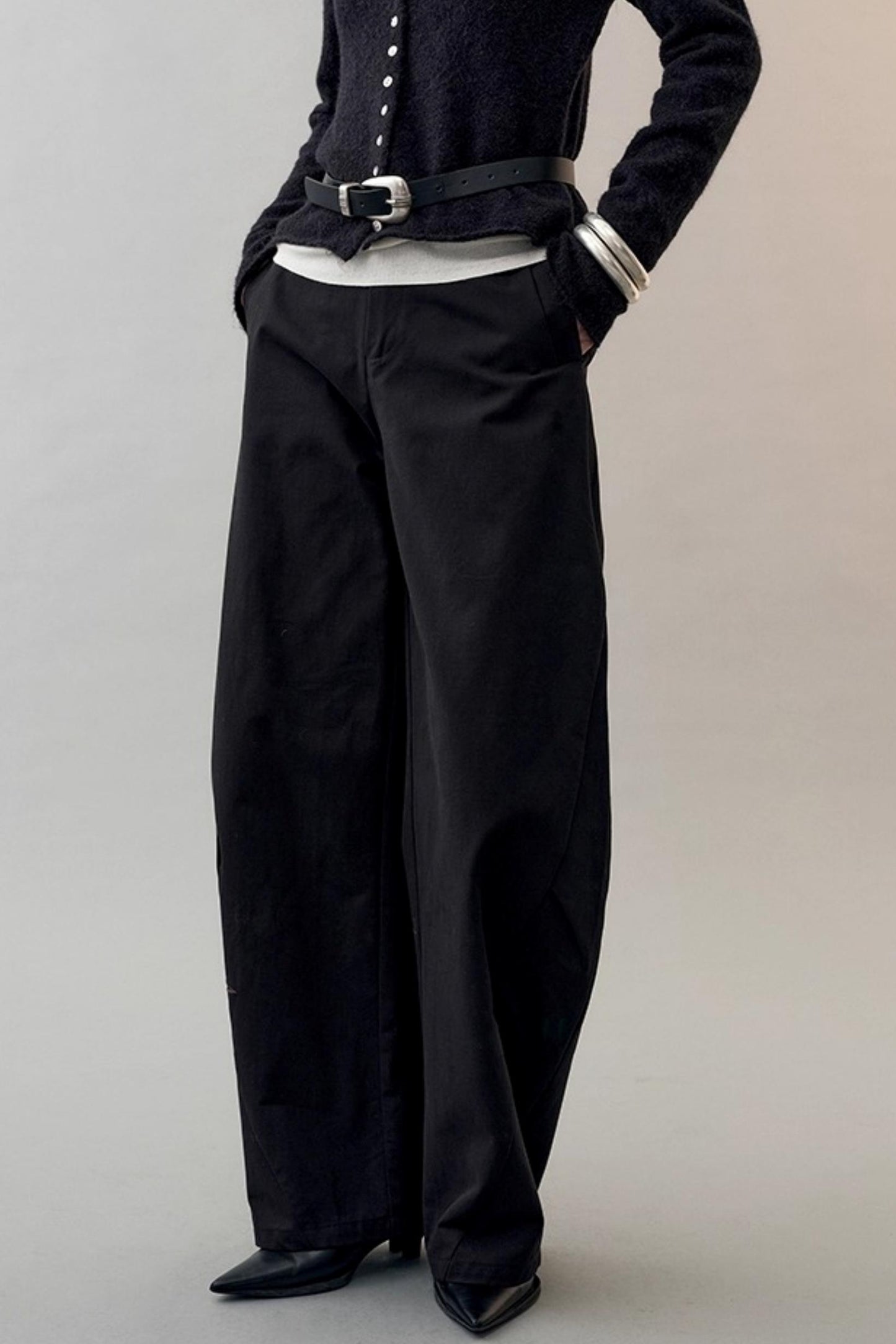 Star Bird Embellished Loose Pants