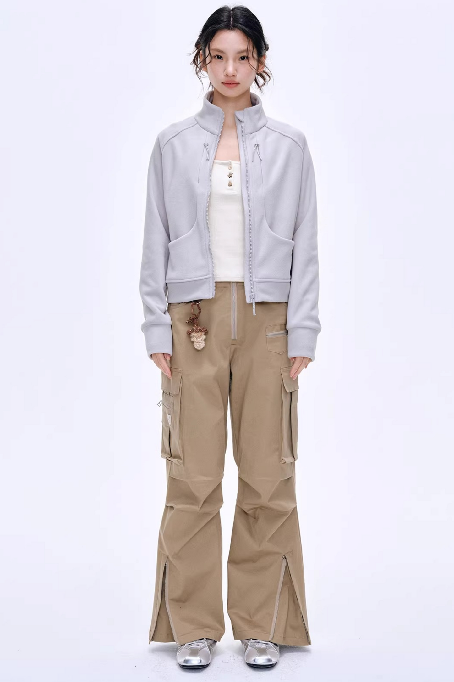 Pantaloni da Lavoro Plissettati Vintage