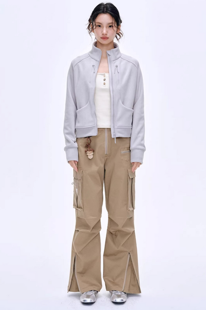 Pantaloni da Lavoro Plissettati Vintage