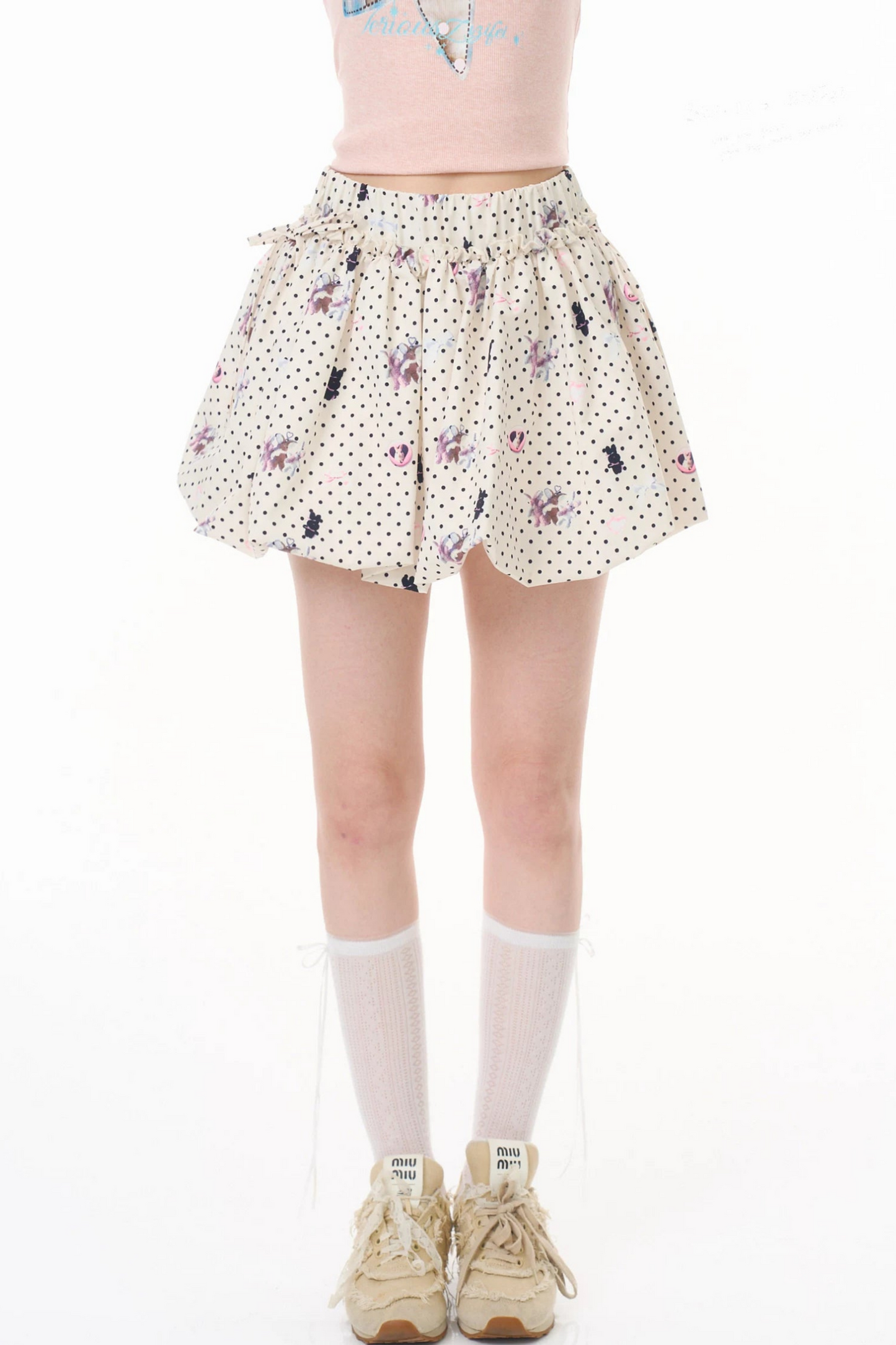 Playful Polka Dot Skirt