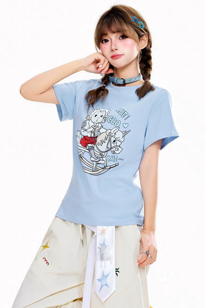 American Retro Carousel Top