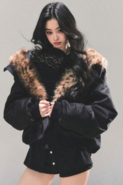 Plush Winter Padded Coat