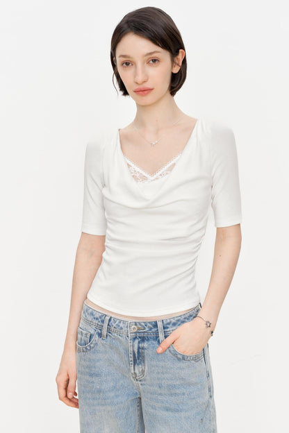 Slim Lace Tee
