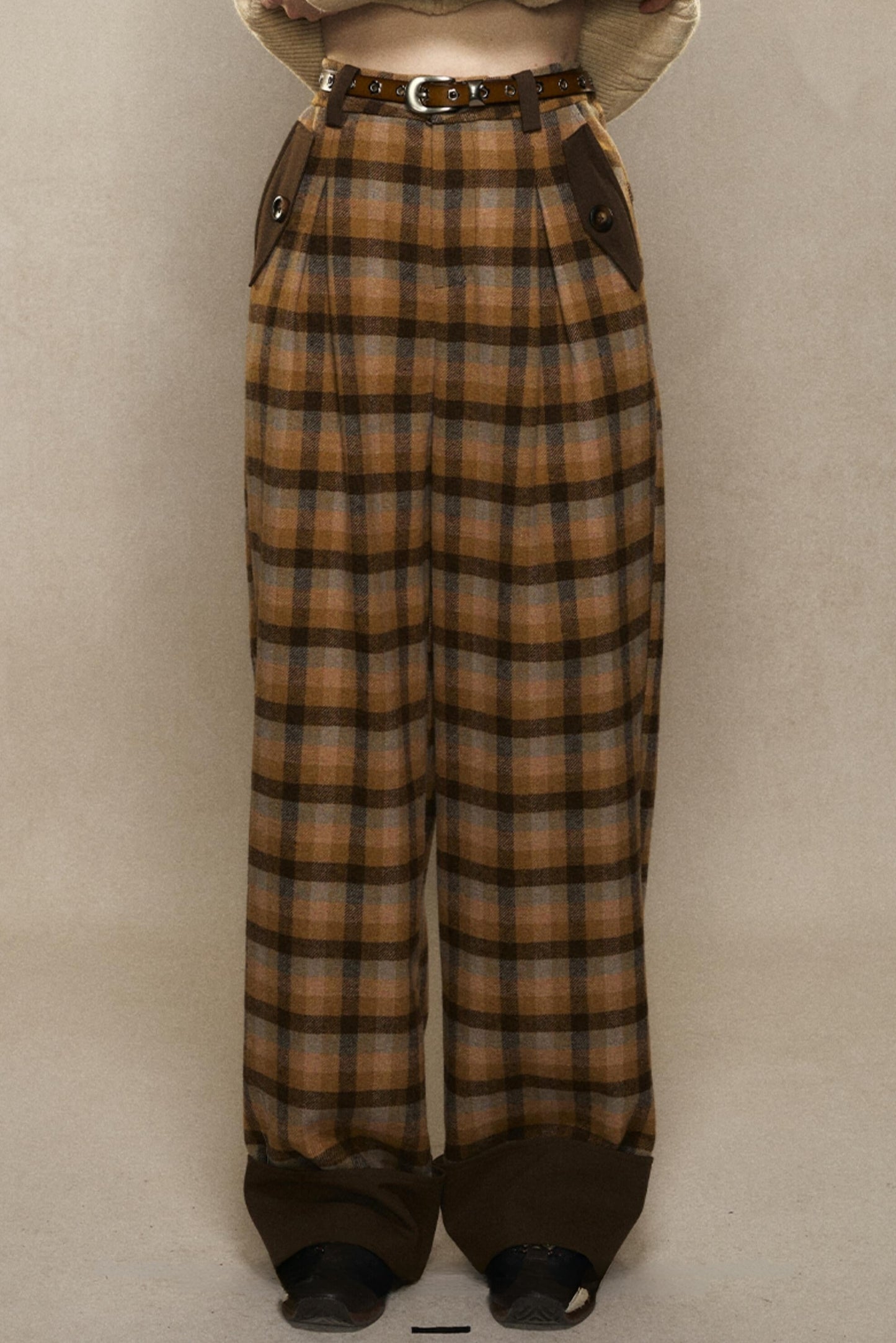 College Tweed Plaid Dress & Outer Set-Up