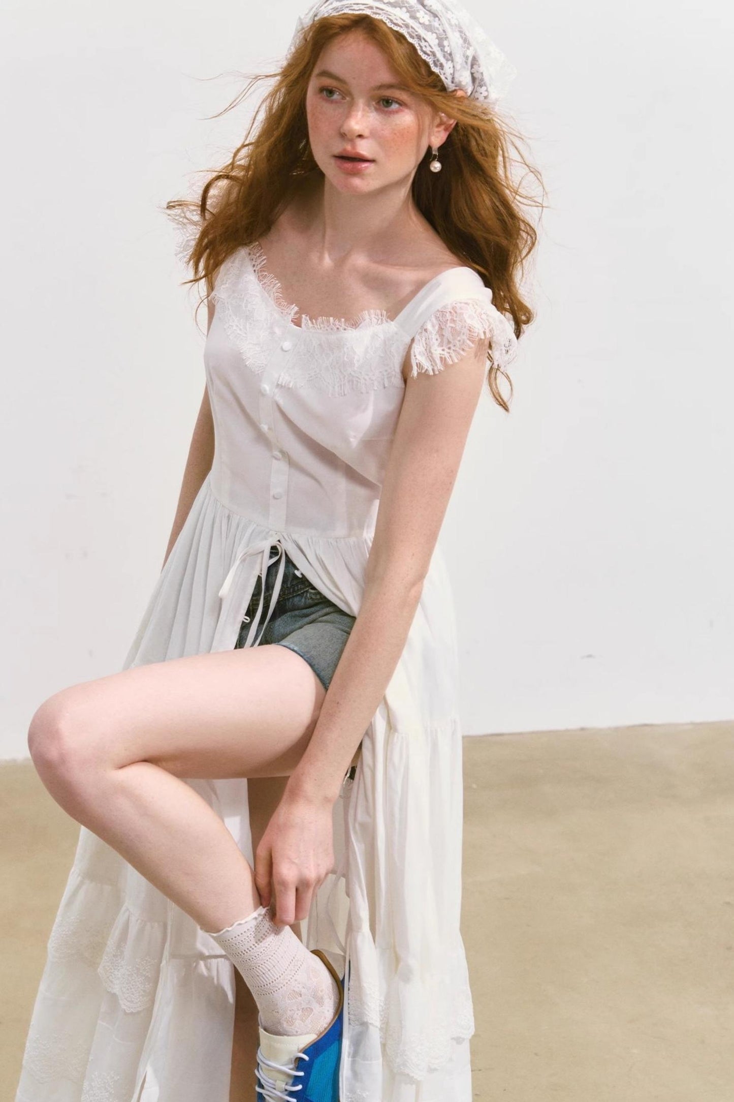 Slim Fit Fly Sleeve Dress