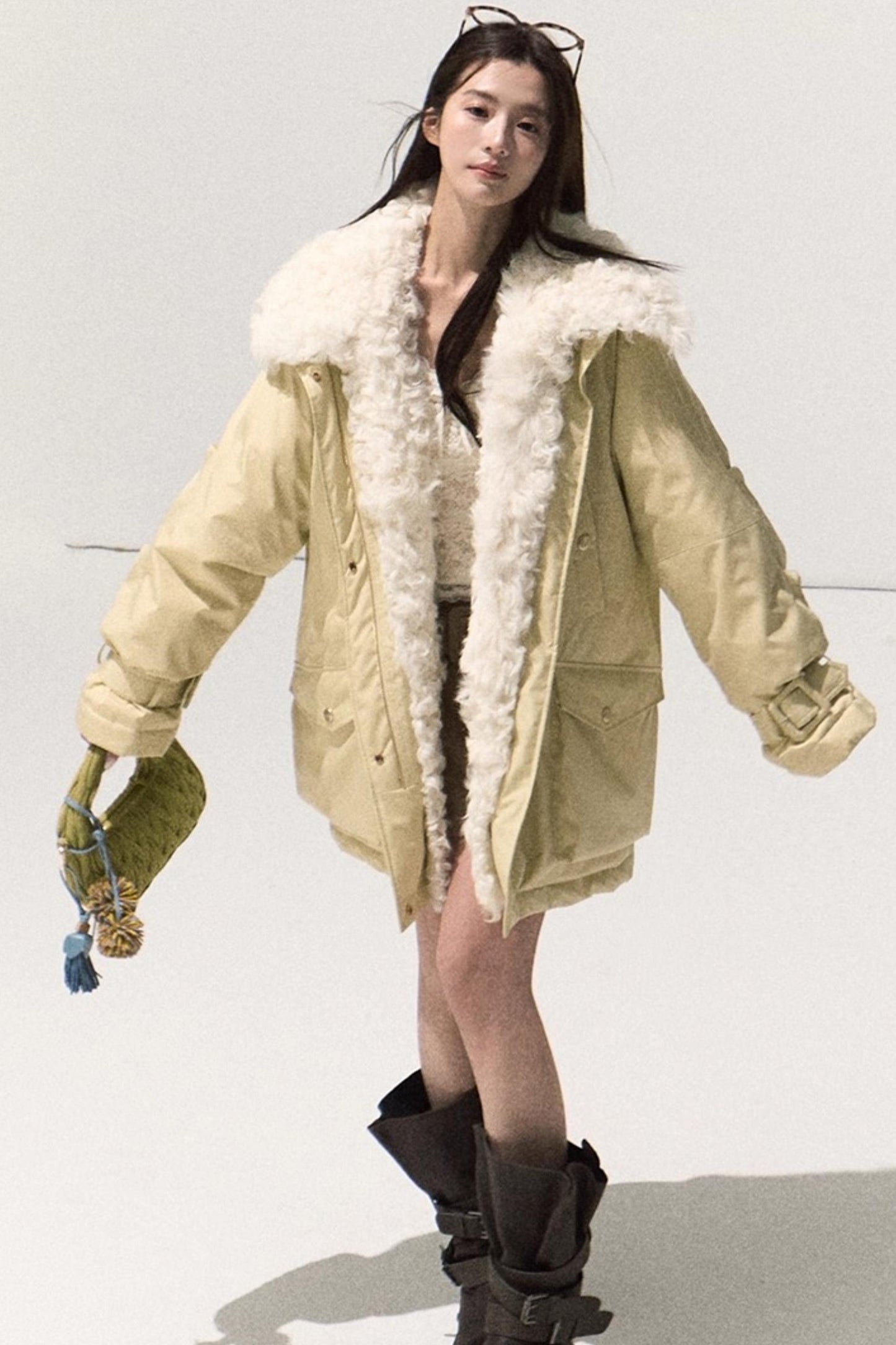 Lace Knit Sweater Top