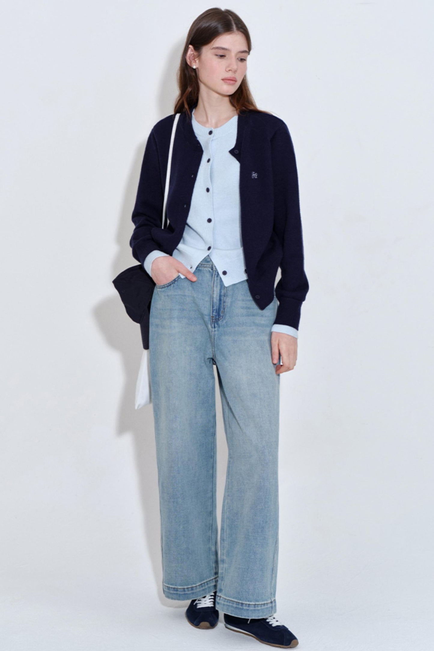 Sweet Layered Fake Two Piece Knitted Top