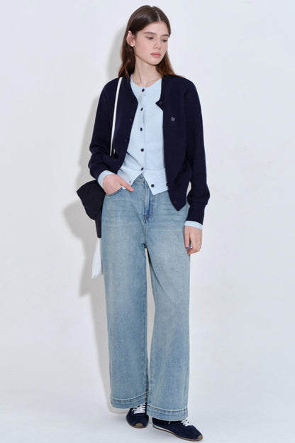 Sweet Layered Fake Two Piece Knitted Top